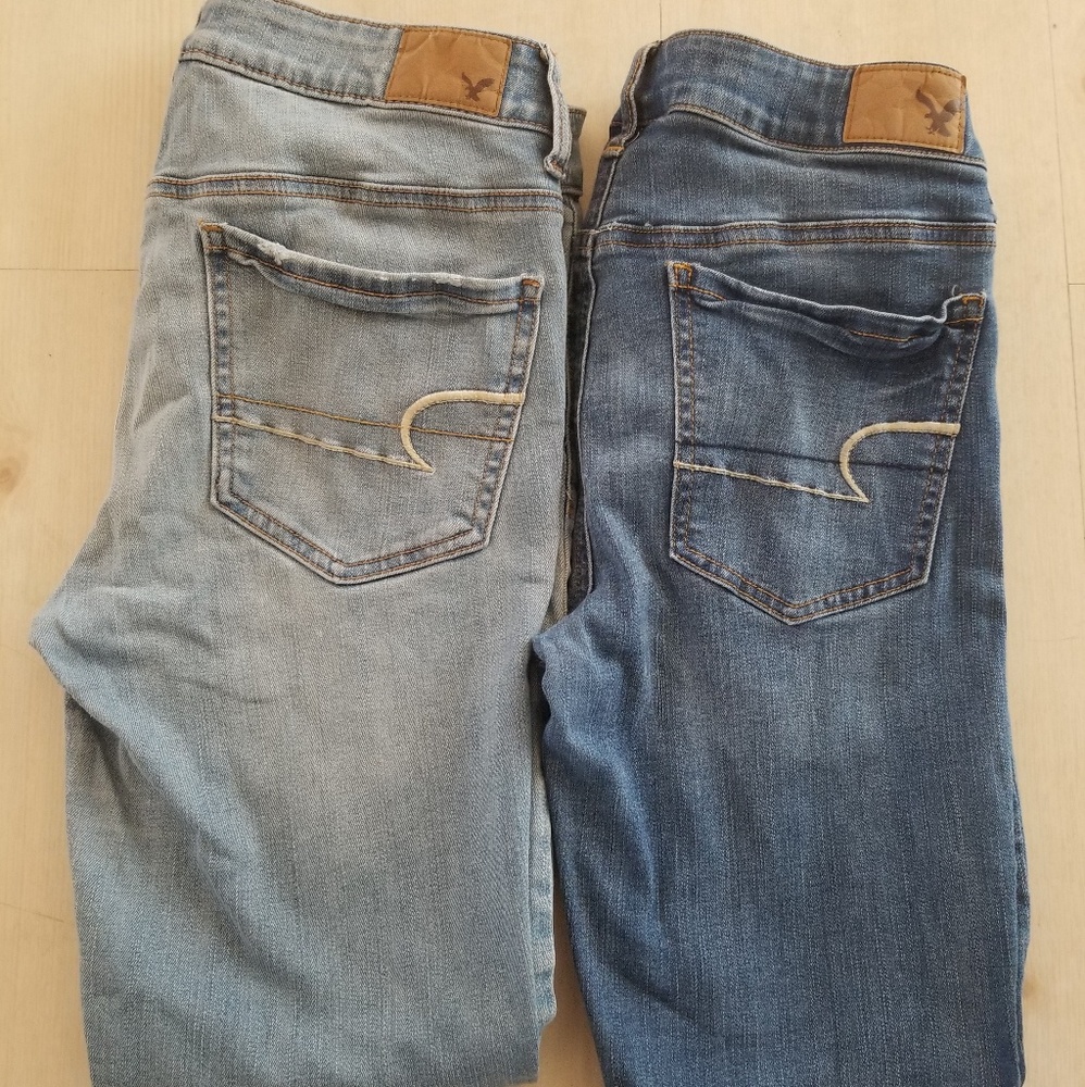 American Eagle jeggings size 8